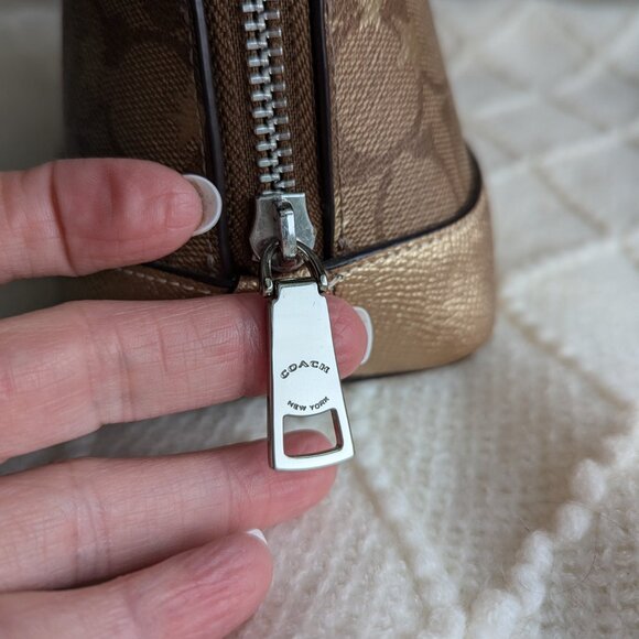 COACH MINI SIERRA SATCHEL IN SIGNATURE CANVAS WITH POP STAR PRINT - Picture 6 of 13